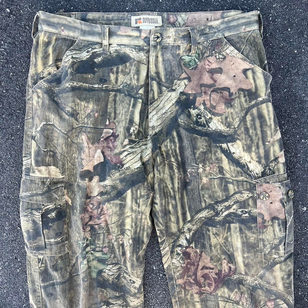 1990s Camo AOP pants size XL